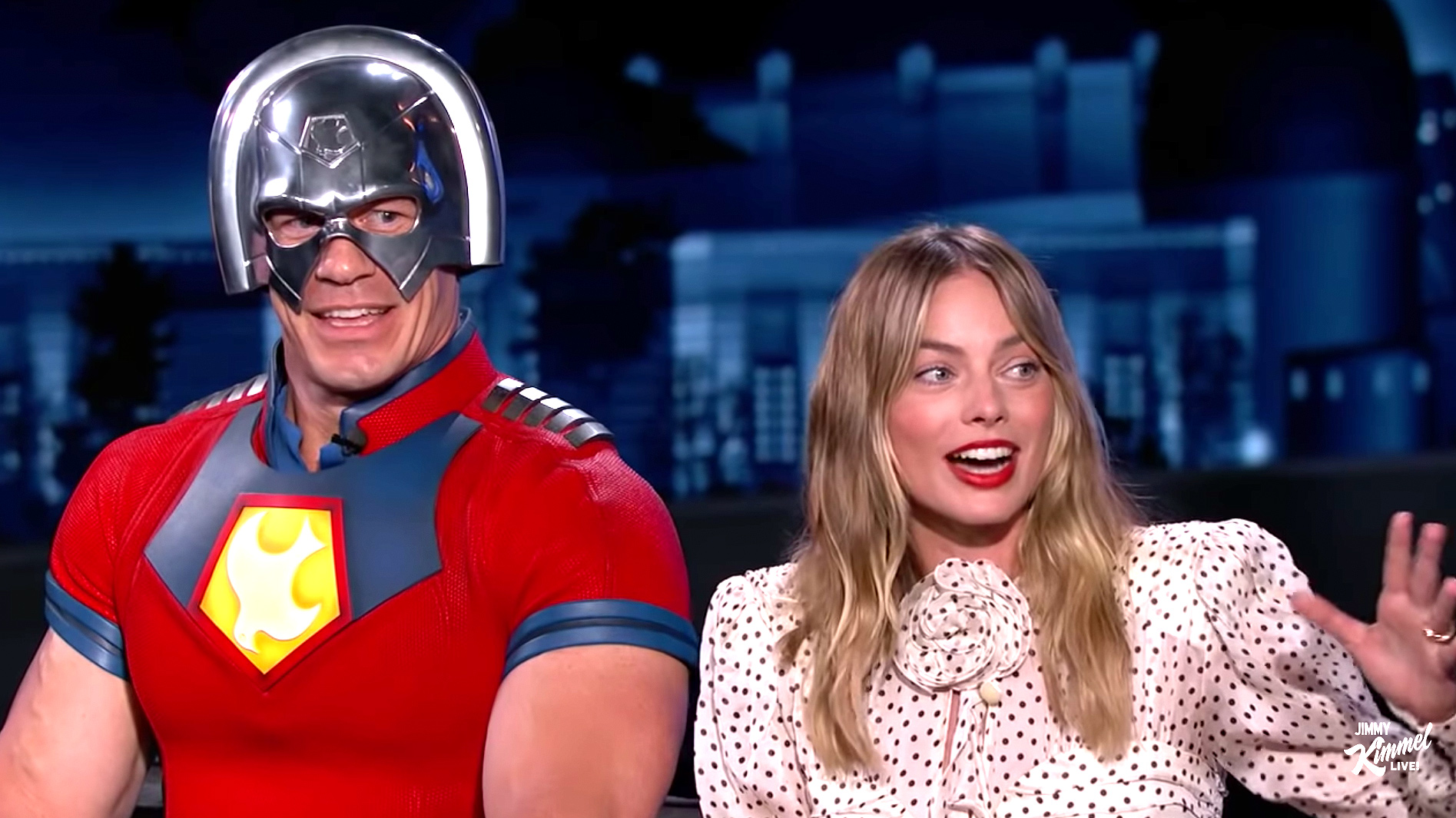 Margot Robbie Once Slept in a Room with a 'Cardboard Cut-Out' of John Cena Before They Met – Hot 106.1 FM